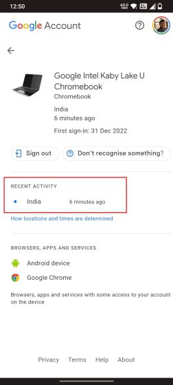Google ఖాతాను ఉపయోగించి కోల్పోయిన Chromebookని ఎలా ట్రాక్ చేయాలి
